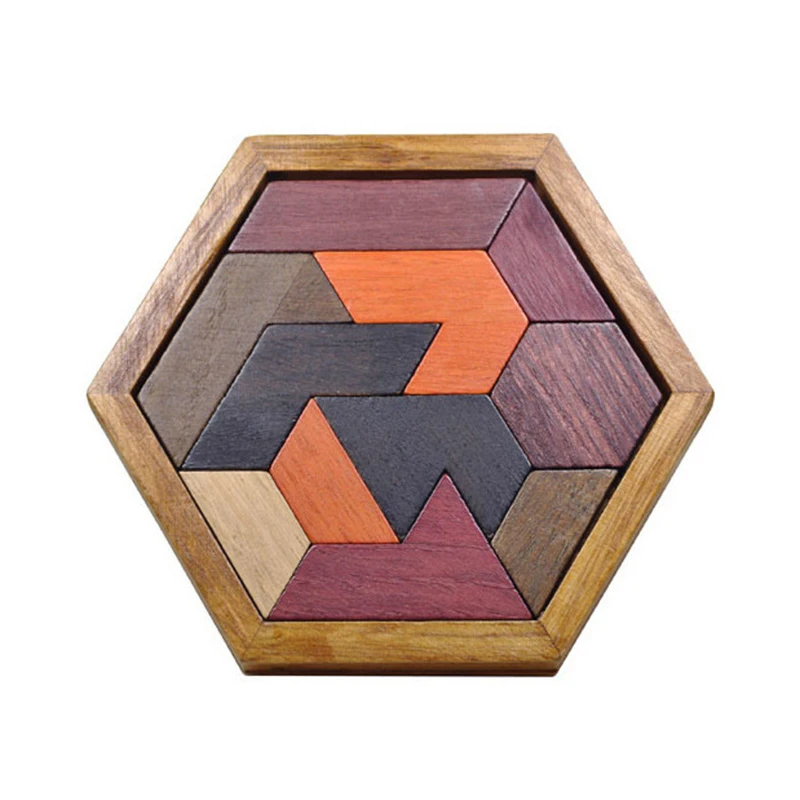 Бесплатная доставка Деревянный пазл Монтессори Деревянные игрушки для детей