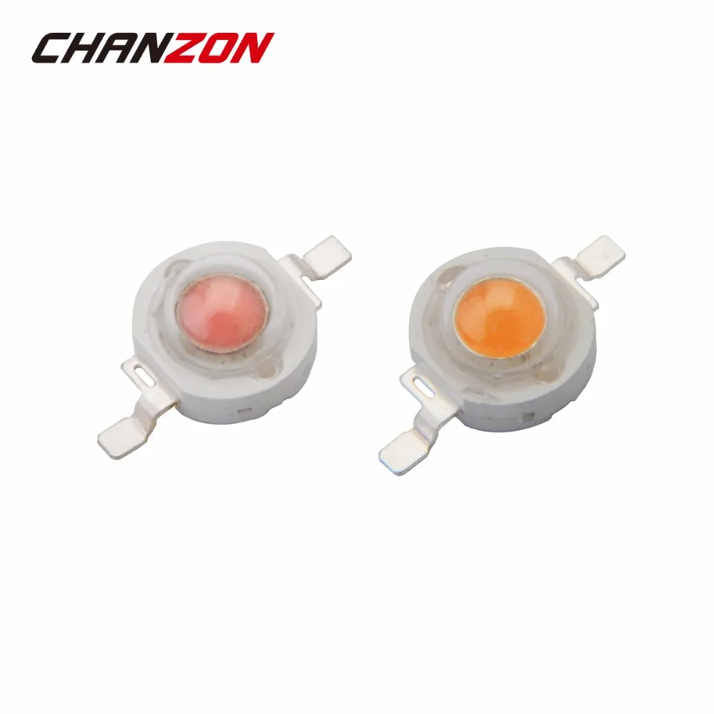 CHANZON 1 Вт 3 Высокая мощность светодиодный чип лампы розовый Epistar 0 4 в 300мА 500мА для