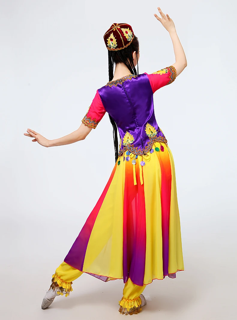 Большие качели Синьцзян Уйгурский в этническом стиле Танцы соло сценические