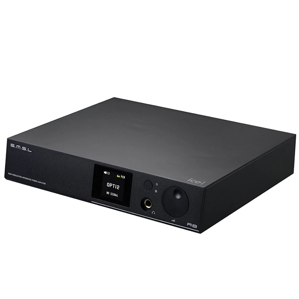 SMSL A8 125Wx2 HIFI аудио цифровой усилитель мощности/ЦАП/усилитель для наушников ICE силовой модуль AK4490 ЦАП PCM 768 кГц DSD512 TPA6120 все в одном