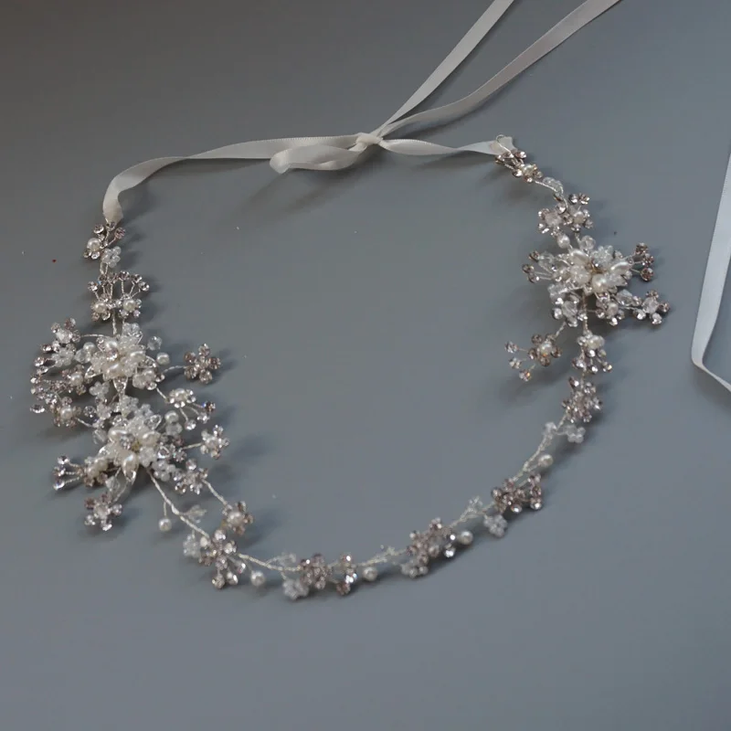 Стразы 1920-е Свадебная повязка с ореолом винтажный Вдохновленный камень