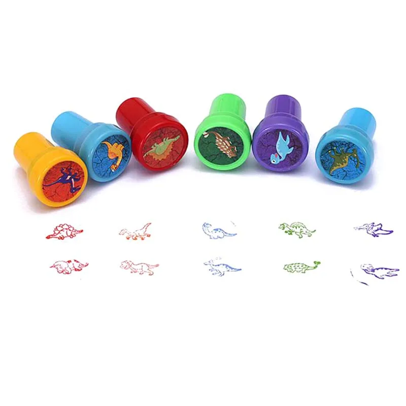 10/12 шт. детский штамп в виде животных динозавра коня собаки слона бабочки