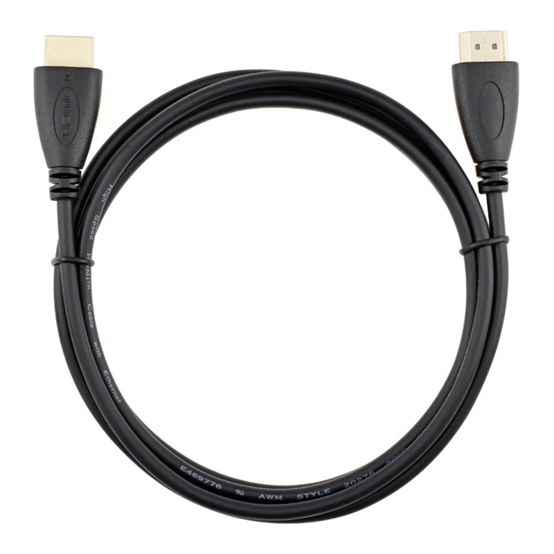 Кабель Amkle HDMI совместимый штекер к штекеру 1 4 HD 1080P 3D для LCD DVD HDTV XBOX PS3 проектора