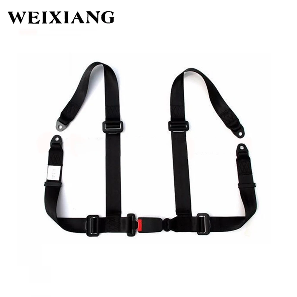Универсальный 4PT 4 Точка гоночное сиденье безопасные ремни ремня автокресла