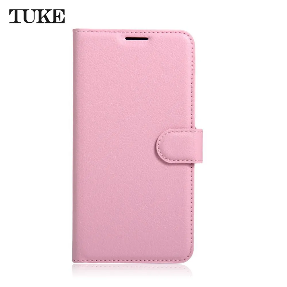 Розовый Кожаный флип-чехол TUKE для Xiaomi mi 8 Red mi Note 8 Pro Чехол-кошелек чехол для телефона huawei P20 P30 Pro Lite P Smart Z Nova 5 - Цвет: Розовый