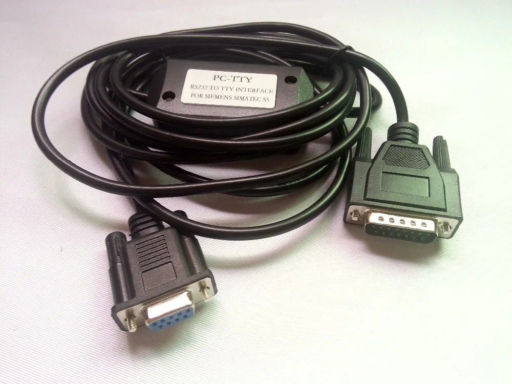 Кабель программирования 6ES5734 1BD20 PC TTY к адаптеру ДЛЯ SIMATIC S5 PLC 6ES5 734 быстрая