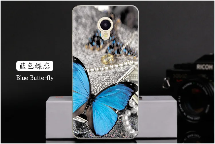 For Meizu M5C Case Silicone Cover Ultra thin Soft TPU Painted Cartoon cover 5.0&quot A5 fundas Phone Cases |