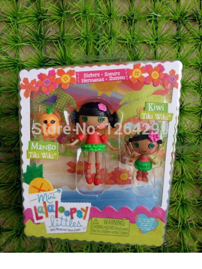 Новая мода Lalaloopsy Minis Sisters фигурки Куклы для девочек детские игрушки украшения детские рождественские подарки