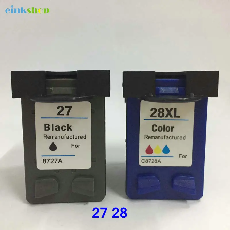 Картридж для принтера HP 27 28 xl DeskJet 3320 3323 3325 3550 OfficeJet 4315 4350 5510 PSC 1310 1315|ink cartridge|compatible ink