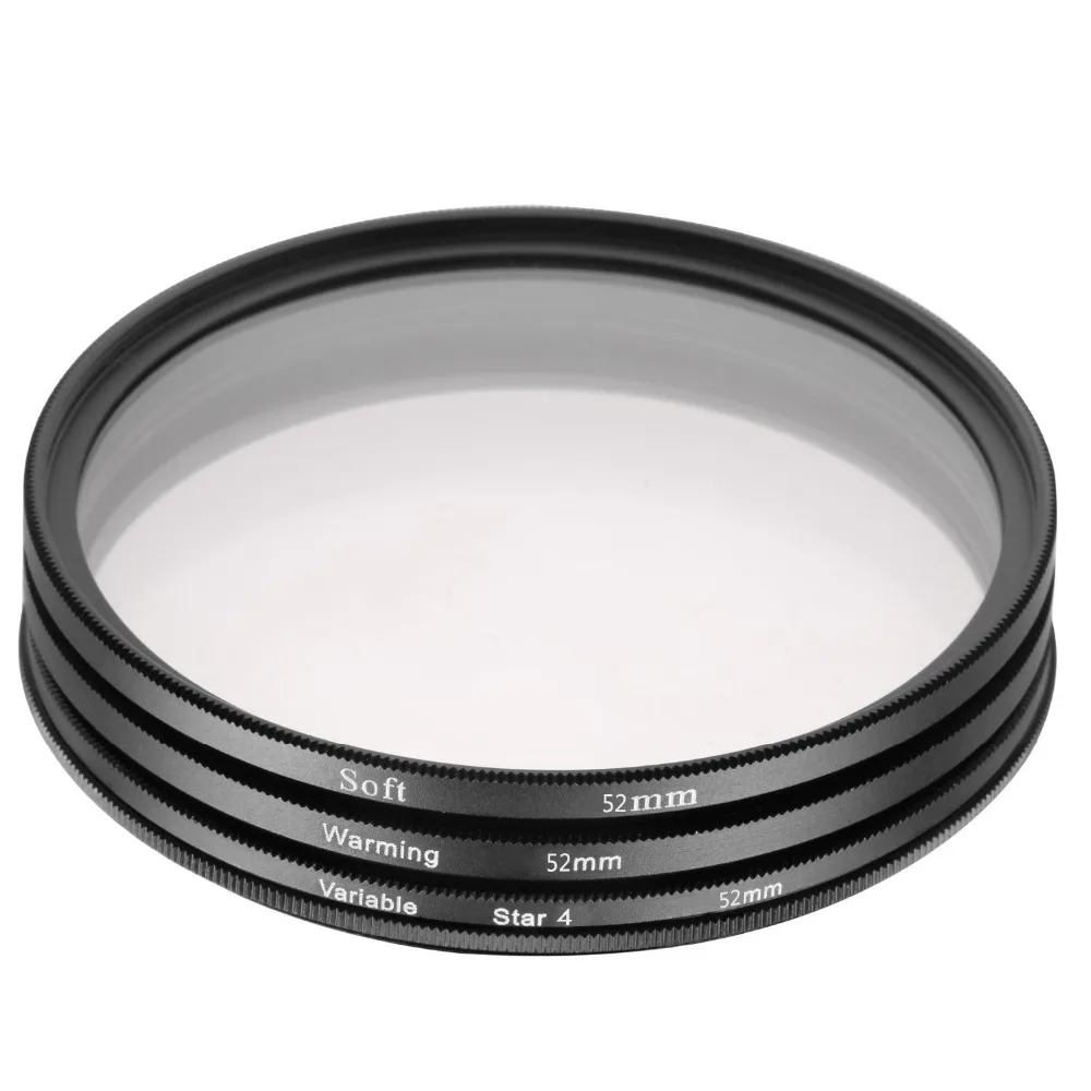 Комплект аксессуаров для объектива Neewer 52/58/67 мм фильтр Nikon D7000 D5100 D90 D60 D70 D40 DSLRs: UV CPL