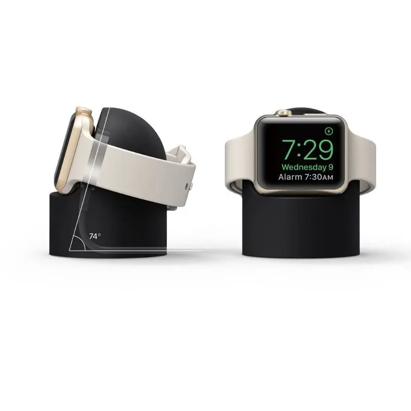 Подставка для зарядного устройства силиконовый держатель док станции Apple Watch