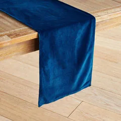 royal blue Essie Home 12 цветов на выбор матовой замшевой кожи; обувь высокого класса Настольная дорожка зеленого цвета морской волны Скатерти Настольная дорожка Подставка для столовых приборов - Цвет: royal blue