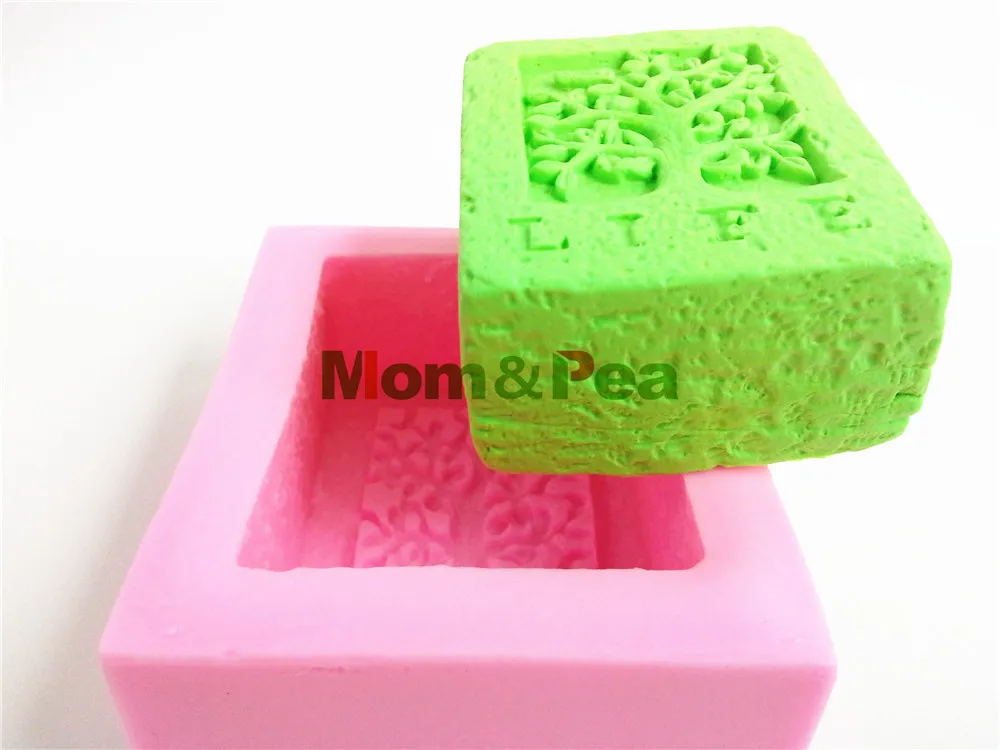 0385 Бесплатная доставка силиконовая форма для мыла Mom & Pea украшение торта 3D