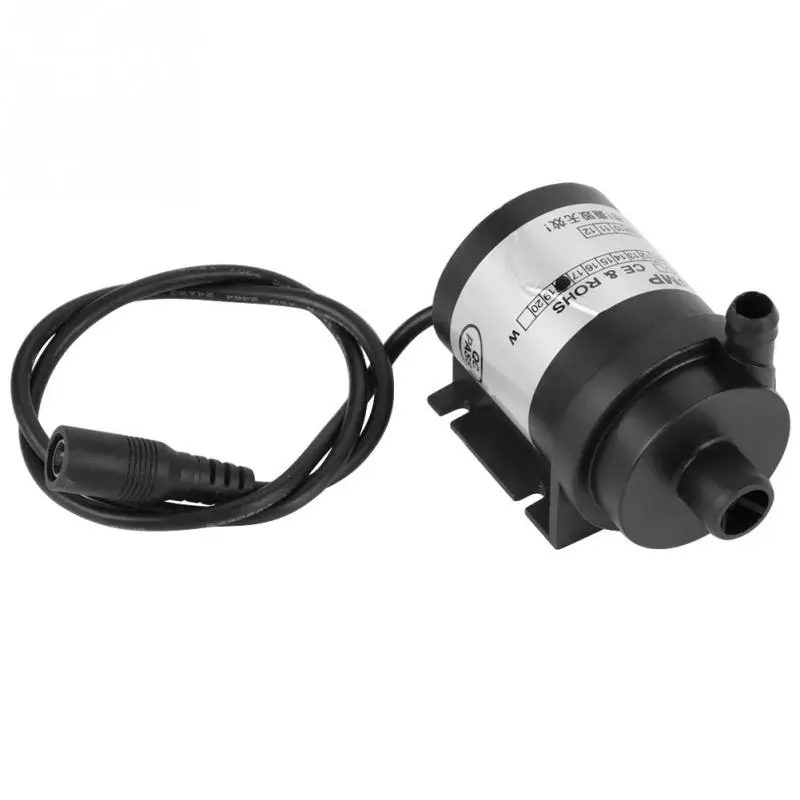 DC 12V 18W Водяной насос 6500RPM аквариумный низкий уровень шума бесщеточный высокая