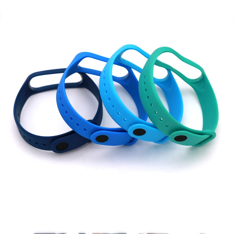 Браслет для xiaomi mi Band 3 ремешок спортивных часов часы силиконовый браслет band