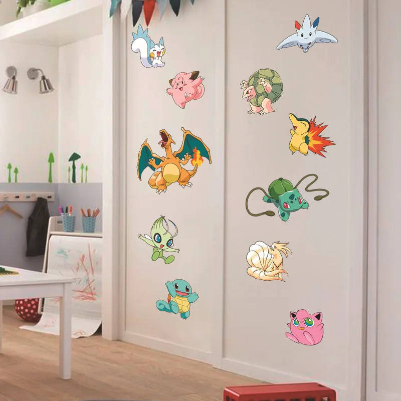 Pokemon Go DIY Game Decorations Kids Baby Nursery Kitchen Bedroom Home Decal Wall Sticker Decor Mural Art | Дом и сад