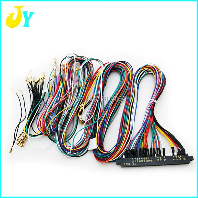 999 в 1 мульти игра доска Jamma PCB Аркада наборы сделай сам с жгут проводов для кабель