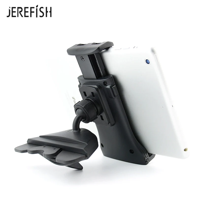 Универсальный автомобильный держатель для телефона JEREFISH с CD слотом iPhone X 8 7 6