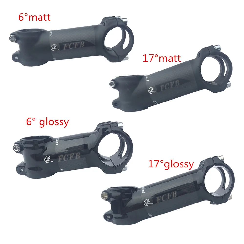 Велосипедный стержень из сплава FCFB + 3 k углеродный угол для горного велосипеда 6 60