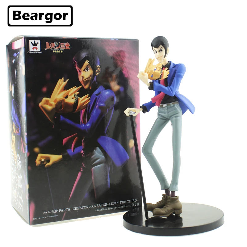 6 шт. аниме Lupin третий III волшебный набор Creator x ver. 2 цвета в коробке 17 см ПВХ фигурка