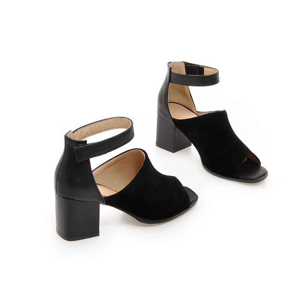 Новое поступление 2019 женская обувь fanyuan сандалии на высоком каблуке женские