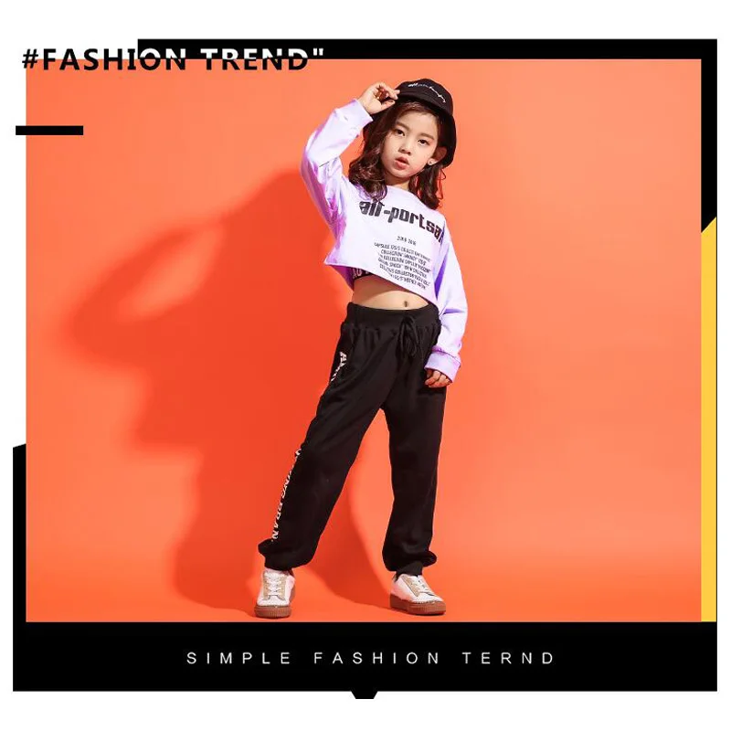 Детская одежда в стиле хип хоп Повседневная футболка детские штаны для бега