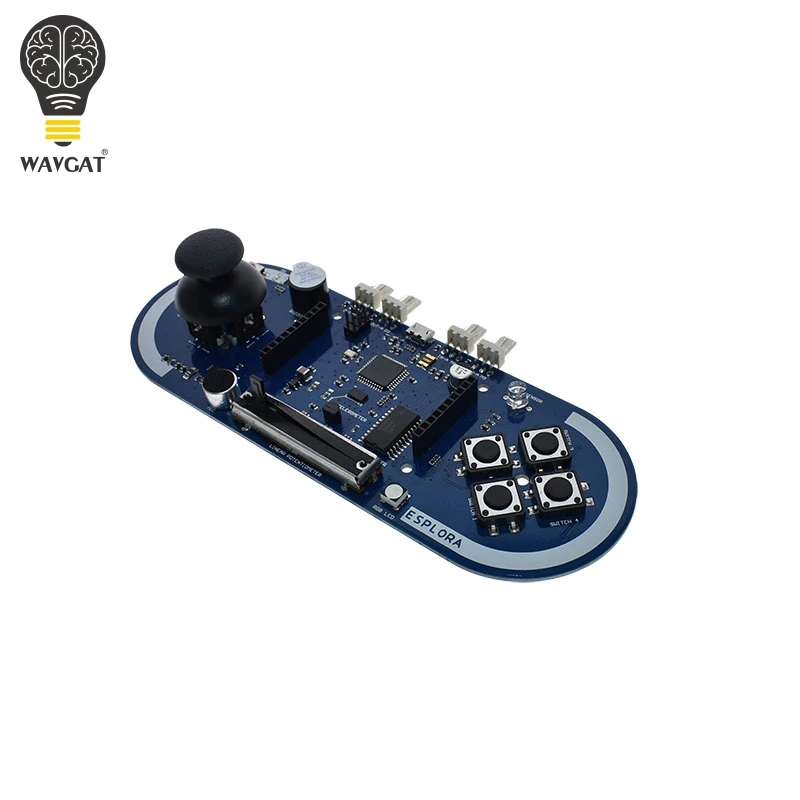 Atmega32u4 Esplora джойстик игровой программный модуль для Arduino IDE осциллятор микроконтроллер температурный светильник датчик плата кабель