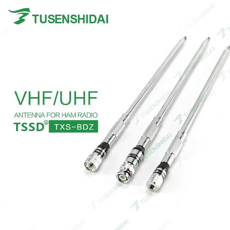 Горячая продажа VHF или UHF Нержавеющая сталь телескопическая двухсторонняя радио