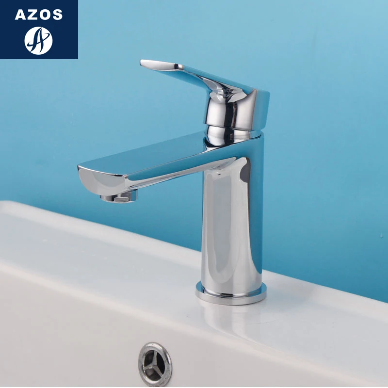 Azos под прилавком смеситель для умывальника мягкий умывальник латунный