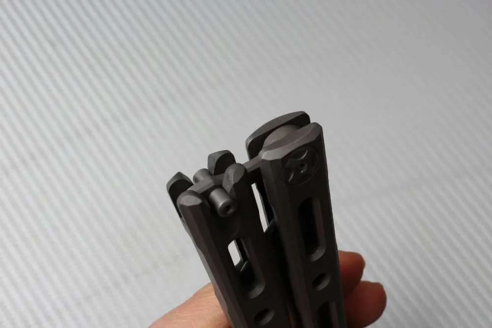 Сложная работа Balisong BM87 бабочка тренировочный нож KVT Керамический