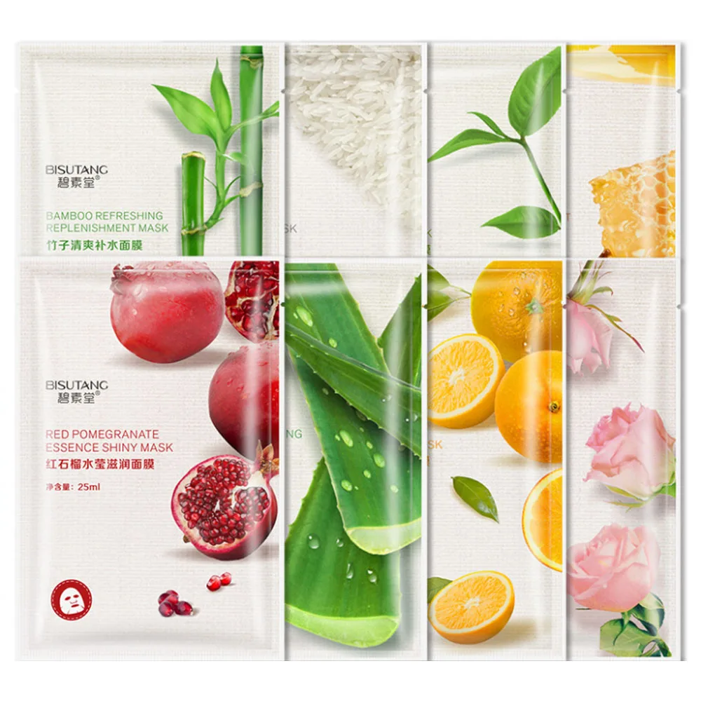 Растительная маска для лица глубокое увлажнение контроль жирности увлажняющая