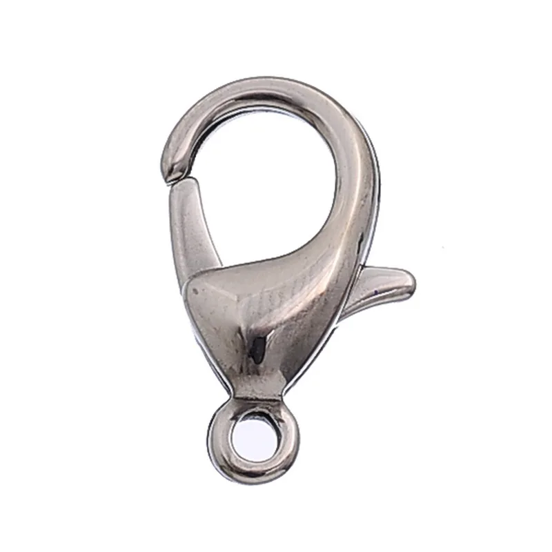 LASPERAL серебристый оттенок Нержавеющая сталь застежка-краб разъем для Набор