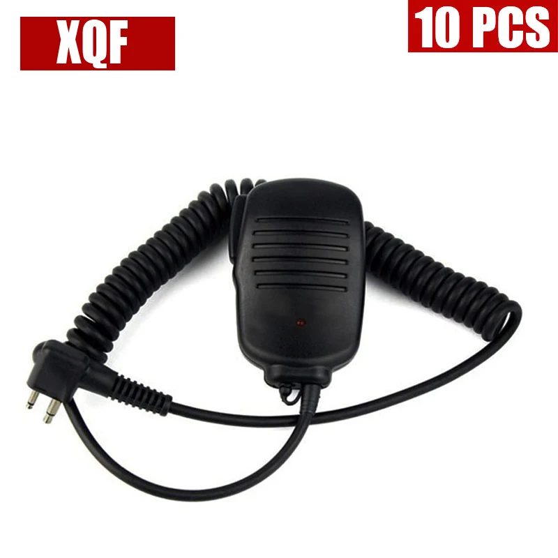 

XQF 10PCS Handheld microphone for Motorola GP88 GP2000 HYT TC500S Radio