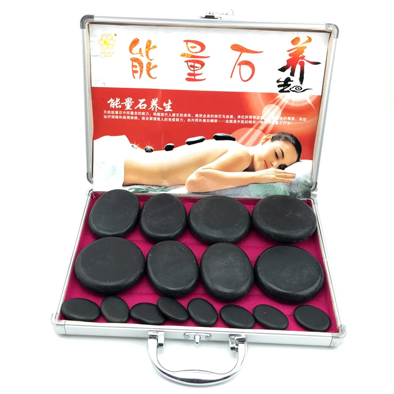 16 шт./партия хит продаж массаж тела лава природные энергетические камни спа