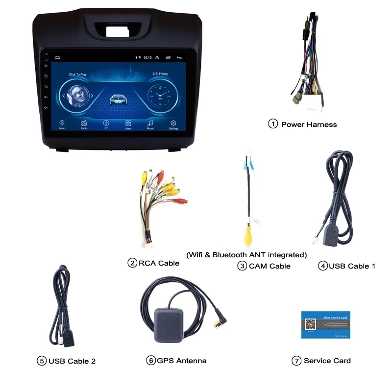 Ectwodvd 9 дюймов Andriod 8 1 Автомобильный gps навигация для Chevrolet S10 Isuzu D Max 2015 2018