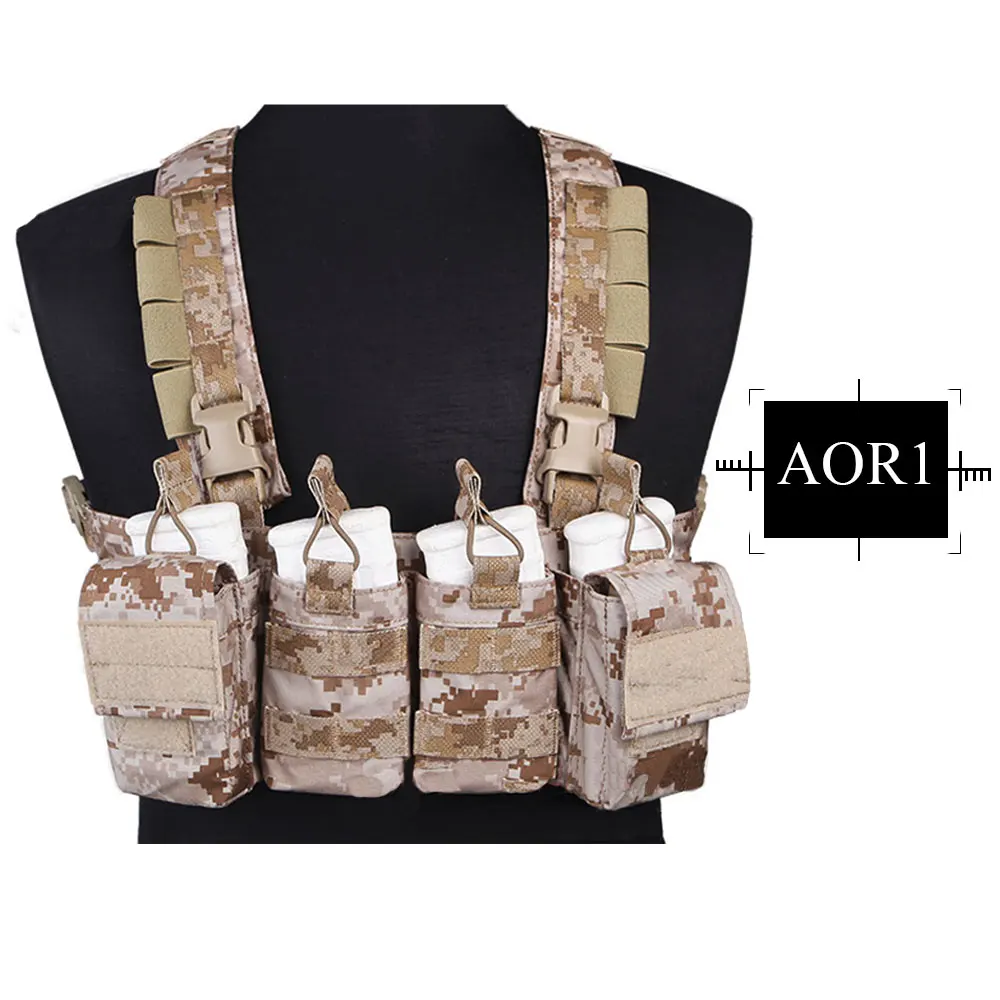 EMERSONGEAR легкий нагрудный жилет тактический боевой Recon жилет с сумкой для журналов страйкбол Охота Пейнтбол жилет Мультикам EM7450