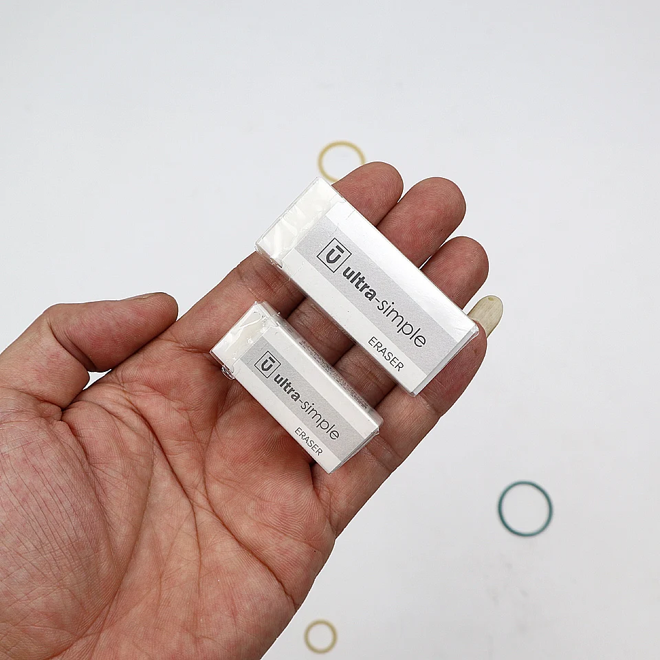 2 шт. художественный ластик белый Ультра-чистый тест-Карандаш Ластик