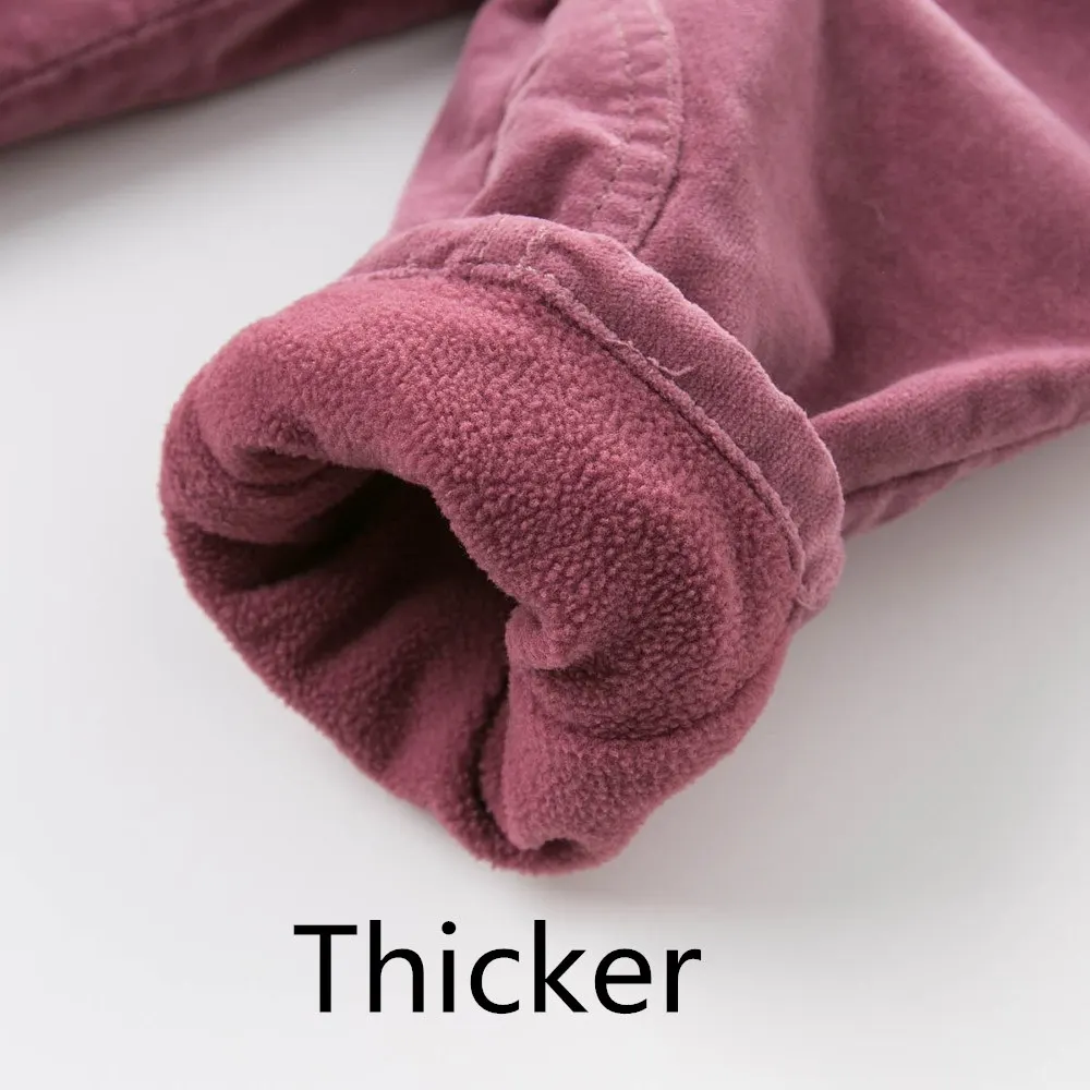 Новинка фиолетовые розовые штаны для маленьких девочек DB3953 с бантом подкладкой