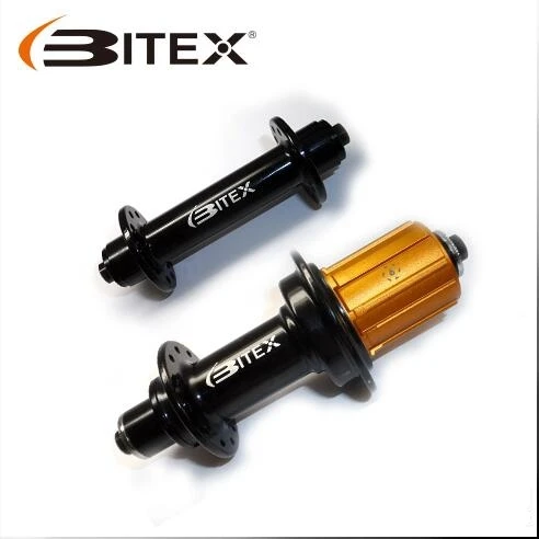 

Bitex RAF10-RAR9 Road Bike Hub Front 66g Rear 191g Super Light J-bend 6pawls bearing(ceramic) hub 20/24 Holes