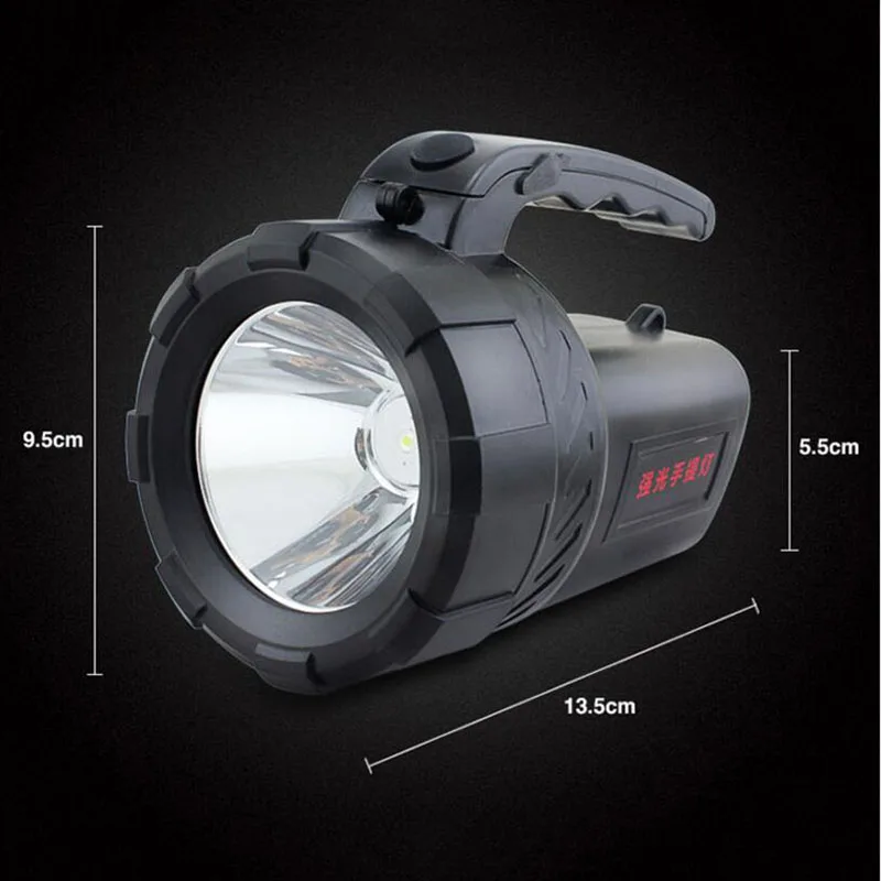 Портативный светодиодный фонарь перезаряжаемый ручной поиск ночник рабочий