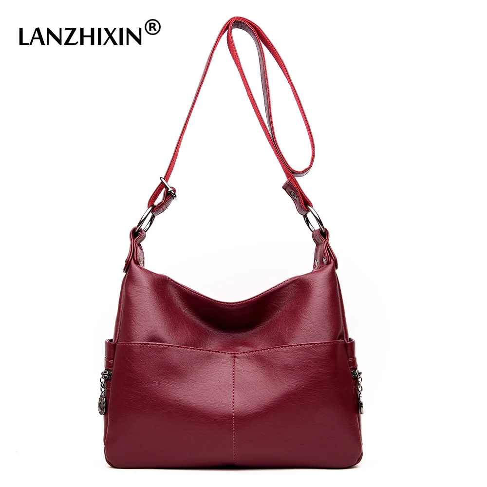 Женские сумки из мытой искусственной кожи на плечо женские сумки-мессенджеры