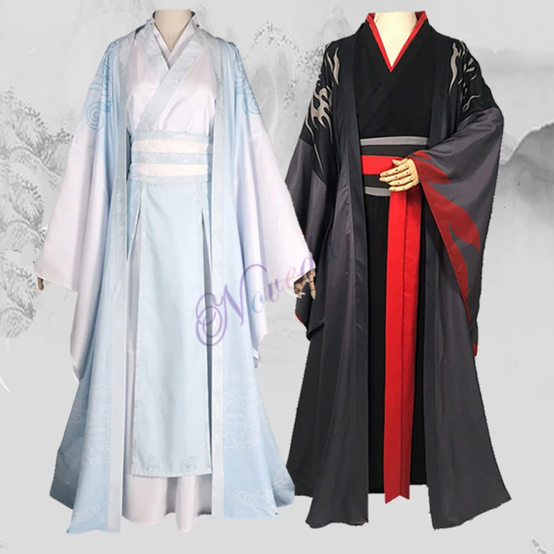 Wei Wuxian Косплей Костюм Mo Xuanyu аниме Grandmaster of Demonic культивирование Косплей Mo Dao Zu Shi костюм для мужчин