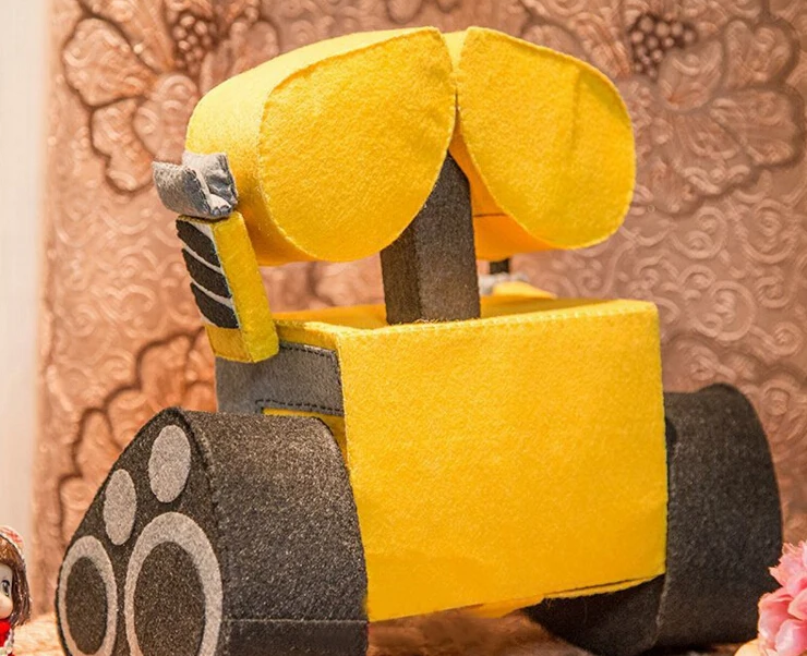 Творческий плохой робот стильная тканевая коробка из фетра DIY Материал посылка