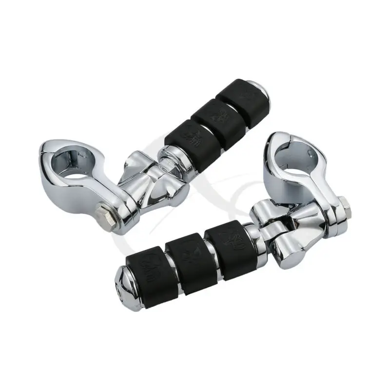 Мотоцикл 1 1/4 &quotЗащита двигателя Footpeg зажим для подножки монтажный комплект Harley
