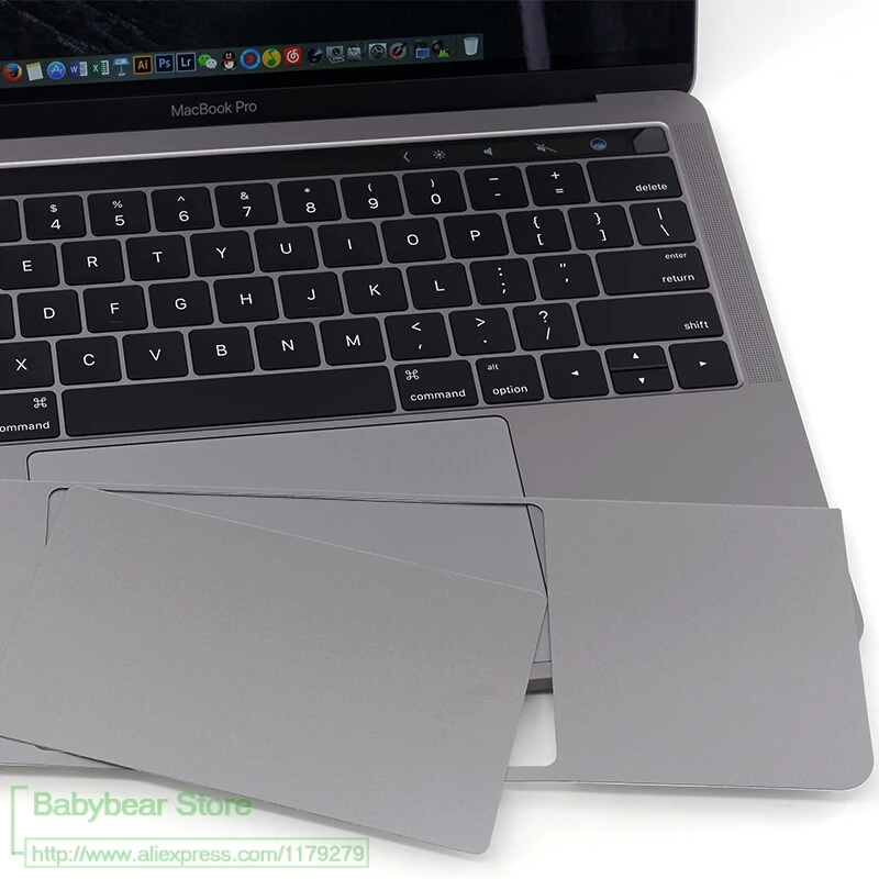Серый цвет Новый трекпад защита на запястье наклейка для Retina MacBook 12 13 15 Pro с
