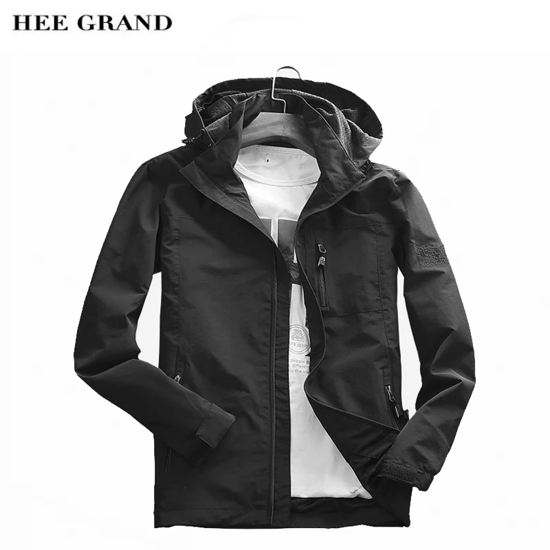 HEE GRAND/2018 Мужская осенняя куртка для пеших прогулок модная дышащая мужская