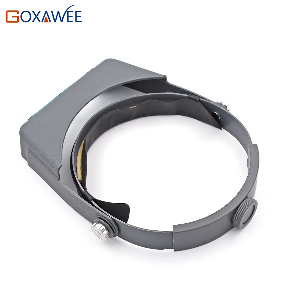 GOXAEEE Ювелирная Лупа 2.5X Eye ручки Луп Free Head strap Wear Magnifier watchmaker инструмент для ремонта