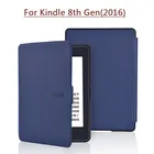Умный защитный чехол для Capa Amazon Kindle 8-го поколения 2016 SY69JL, Ультратонкий чехол из искусственной кожи с автоматическим пробуждением и спящим режимом