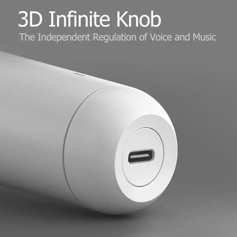 Xiaomi YMI Bluetooth Встроенный караоке микрофон беспроводной ручной Aux type-C портативный микрофон для семейного сбора прямая трансляция