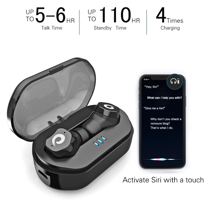 Langsdom IPX7 Bluetooth наушники F8 СПЦ беспроводные наушники спортивные гарнитуры Bluetooth 4.2 стерео сенсорное управление Fone де ouvido Siri наушники для телефона auriculares